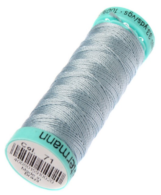 Нитки шёлковые Gutermann R753, 30 м, цвет: 71, 5 штук, арт. 723878 (количество товаров в к
Нитки шёлковые Gutermann R753, 30 м, цвет: 71, 5 штук, арт. 723878 (количество товаров в к