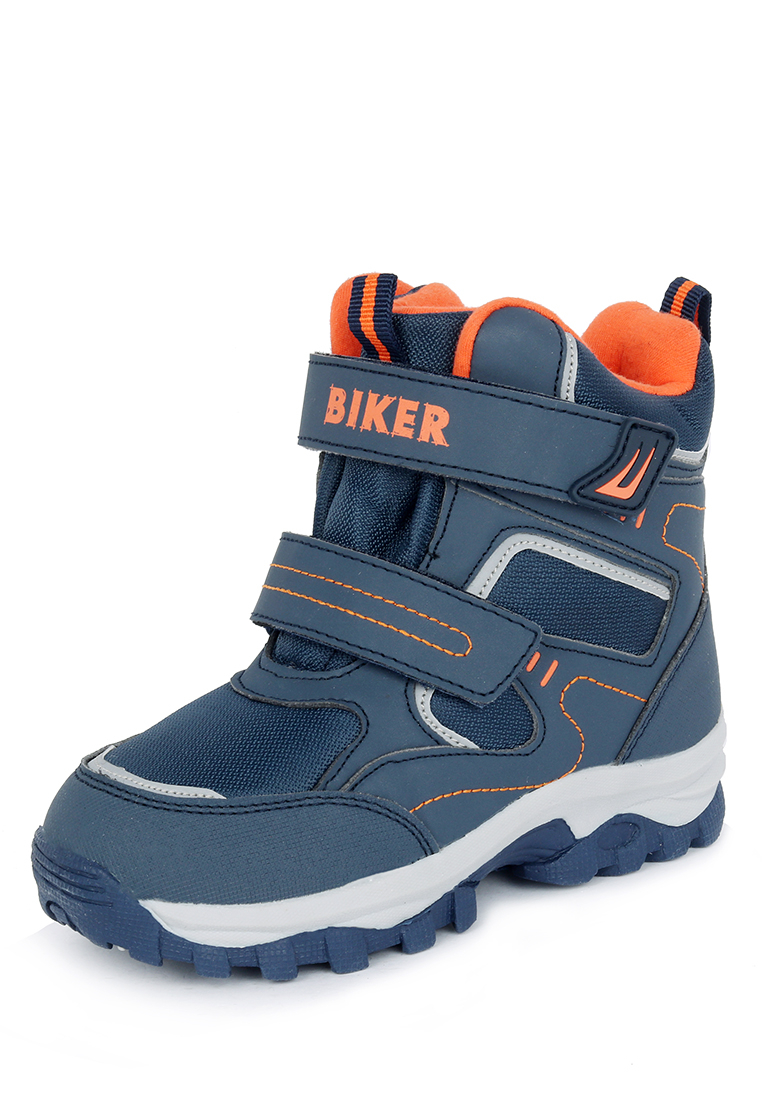 фото Ботинки детские biker, цв.синий р.30