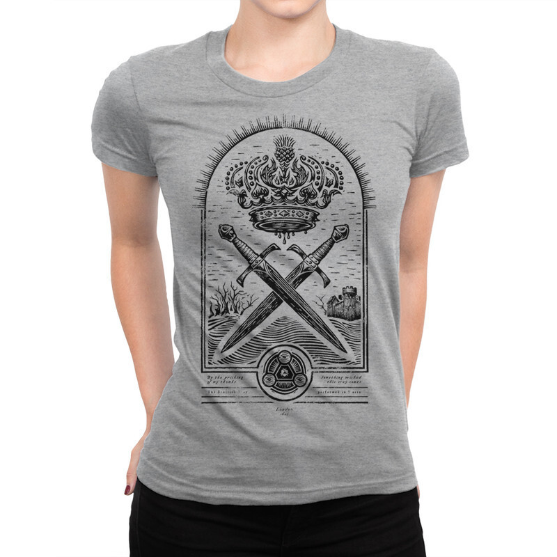 Футболка женская Dream Shirts Уильям Шекспир - Макбет 9899255111 серая XS, Уильям Шекспир - Макбет 9899255111
Футболка женская Dream Shirts Уильям Шекспир - Макбет 9899255111 серая XS, Уильям Шекспир - Макбет 9899255111
