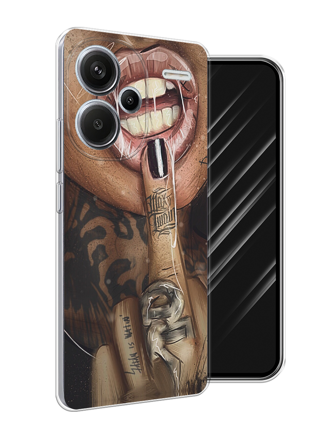 Чехол Awog на Redmi Note 13 Pro+ "Девушка с татуировками", Бежевый;розовый;черный, 320250-1
Чехол Awog на Redmi Note 13 Pro+ "Девушка с татуировками", Бежевый;розовый;черный, 320250-1