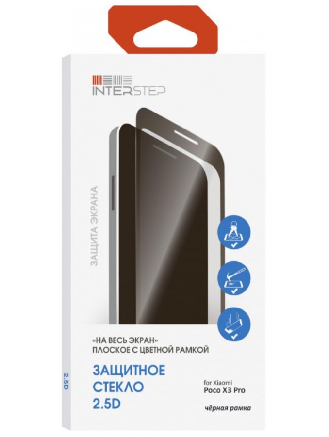 Защитное стекло InterStep 2.5D FG для POCO X3 Pro черная рамка, 2.5D FG для POCO X3 Pro черная рамка
Защитное стекло InterStep 2.5D FG для POCO X3 Pro черная рамка, 2.5D FG для POCO X3 Pro черная рамка