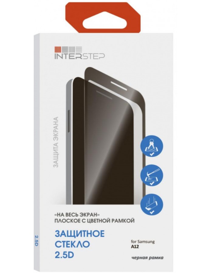 Защитное стекло InterStep 2.5D FG для Samsung Galaxy A12 черная рамка, 2.5D FG для Samsung Galaxy A12 черная рамка
Защитное стекло InterStep 2.5D FG для Samsung Galaxy A12 черная рамка, 2.5D FG для Samsung Galaxy A12 черная рамка