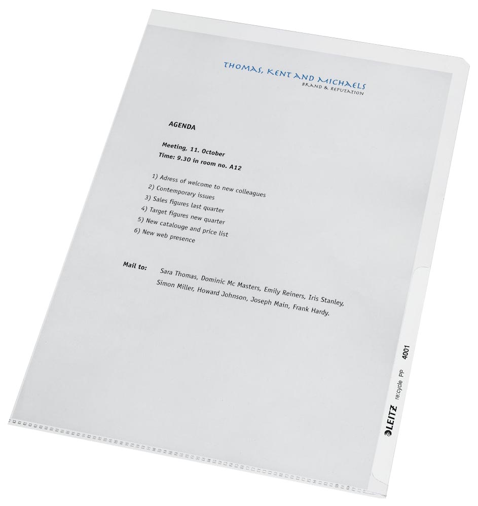 Папка-уголок Leitz 1292604 Reсycle A4 пластиковая прозрачная бесцветная 100 штук, Прозрачный
Папка-уголок Leitz 1292604 Reсycle A4 пластиковая прозрачная бесцветная 100 штук, Прозрачный