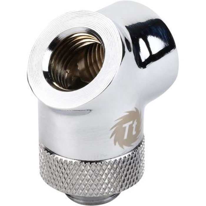 Фитинг для СВО Thermaltake Pacific G1/4 45 & 90 Degree Adapter - Chrome CL-W053-CU00SL-A
Фитинг для СВО Thermaltake Pacific G1/4 45 & 90 Degree Adapter - Chrome CL-W053-CU00SL-A