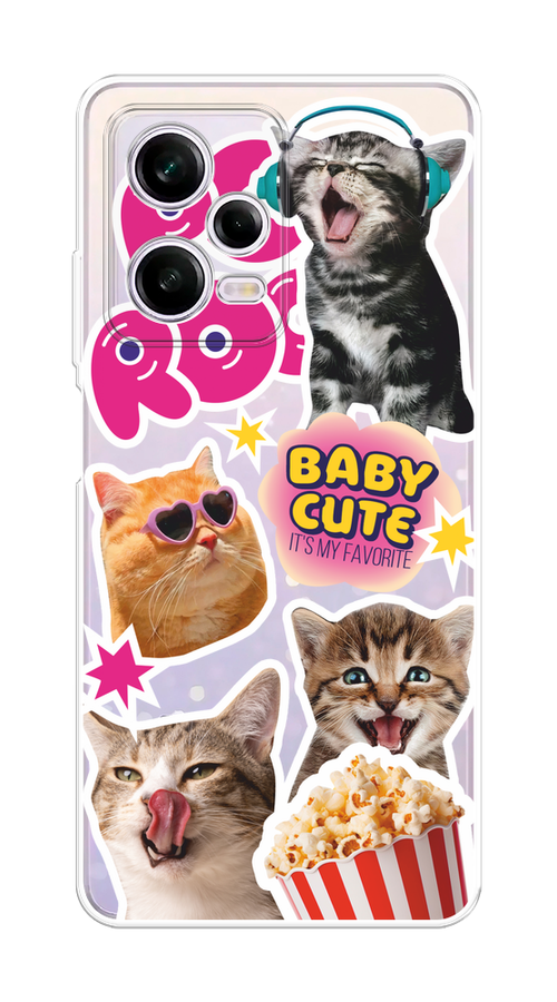 Чехол на Xiaomi Redmi Note 12 Pro 5G "Popcorn cats", Серый;коричневый;розовый, 317050-1
Чехол на Xiaomi Redmi Note 12 Pro 5G "Popcorn cats", Серый;коричневый;розовый, 317050-1