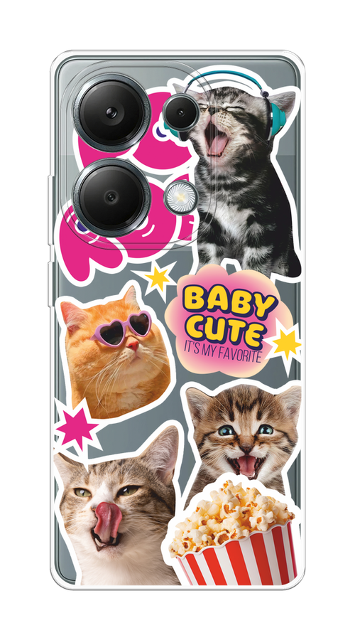 Чехол на Xiaomi Redmi Note 13 Pro 4G "Popcorn cats", Серый;коричневый;розовый, 321650-1
Чехол на Xiaomi Redmi Note 13 Pro 4G "Popcorn cats", Серый;коричневый;розовый, 321650-1