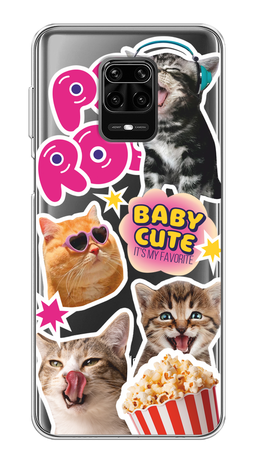 Чехол на Xiaomi Redmi Note 9S/Note 9 Pro "Popcorn cats", Серый;коричневый;розовый, 38050-1
Чехол на Xiaomi Redmi Note 9S/Note 9 Pro "Popcorn cats", Серый;коричневый;розовый, 38050-1
