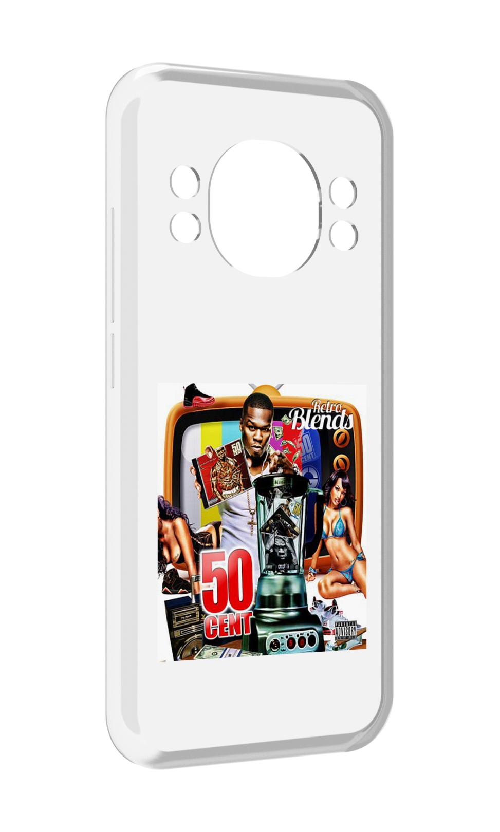 Чехол MyPads 50 Cent - Retro 50 Cent Blends для Doogee S98 / S98 Pro, Прозрачный, Tocco
Чехол MyPads 50 Cent - Retro 50 Cent Blends для Doogee S98 / S98 Pro, Прозрачный, Tocco