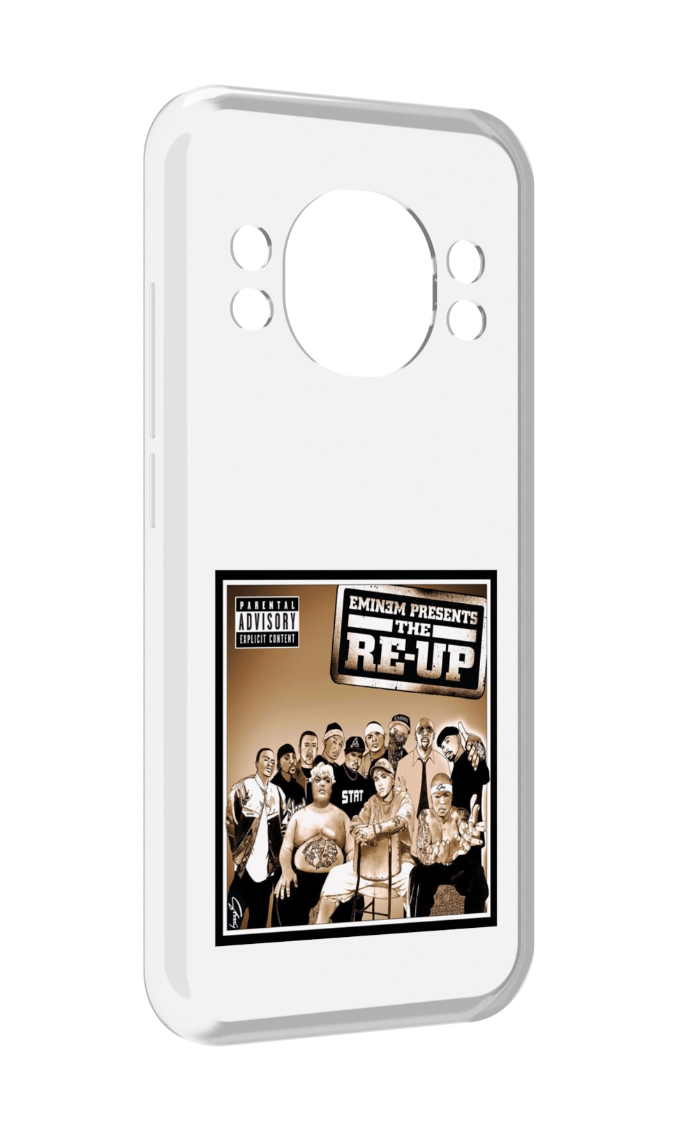 Чехол MyPads EMINEM PRESENTS, THE RE-UP для Doogee S98 / S98 Pro, Прозрачный, Tocco
Чехол MyPads EMINEM PRESENTS, THE RE-UP для Doogee S98 / S98 Pro, Прозрачный, Tocco