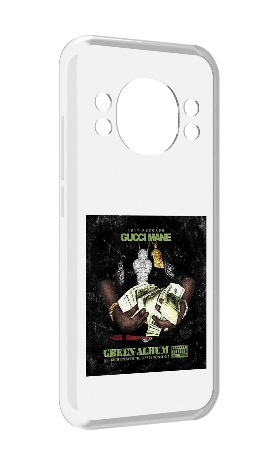 Чехол MyPads Gucci Mane & Migos - The Green Album для Doogee S98 / S98 Pro, Прозрачный, Tocco
Чехол MyPads Gucci Mane & Migos - The Green Album для Doogee S98 / S98 Pro, Прозрачный, Tocco