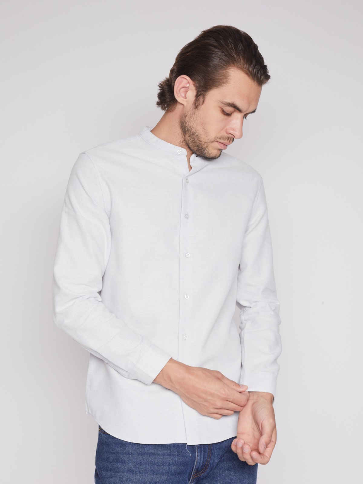 Рубашка мужская Zolla 012312162063 серая XL, 012312162063
Рубашка мужская Zolla 012312162063 серая XL, 012312162063