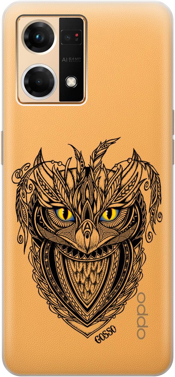 Силиконовый чехол на OPPO Reno7 с 3D принтом "Grand Owl" прозрачный, Прозрачный;желтый, 157883
Силиконовый чехол на OPPO Reno7 с 3D принтом "Grand Owl" прозрачный, Прозрачный;желтый, 157883