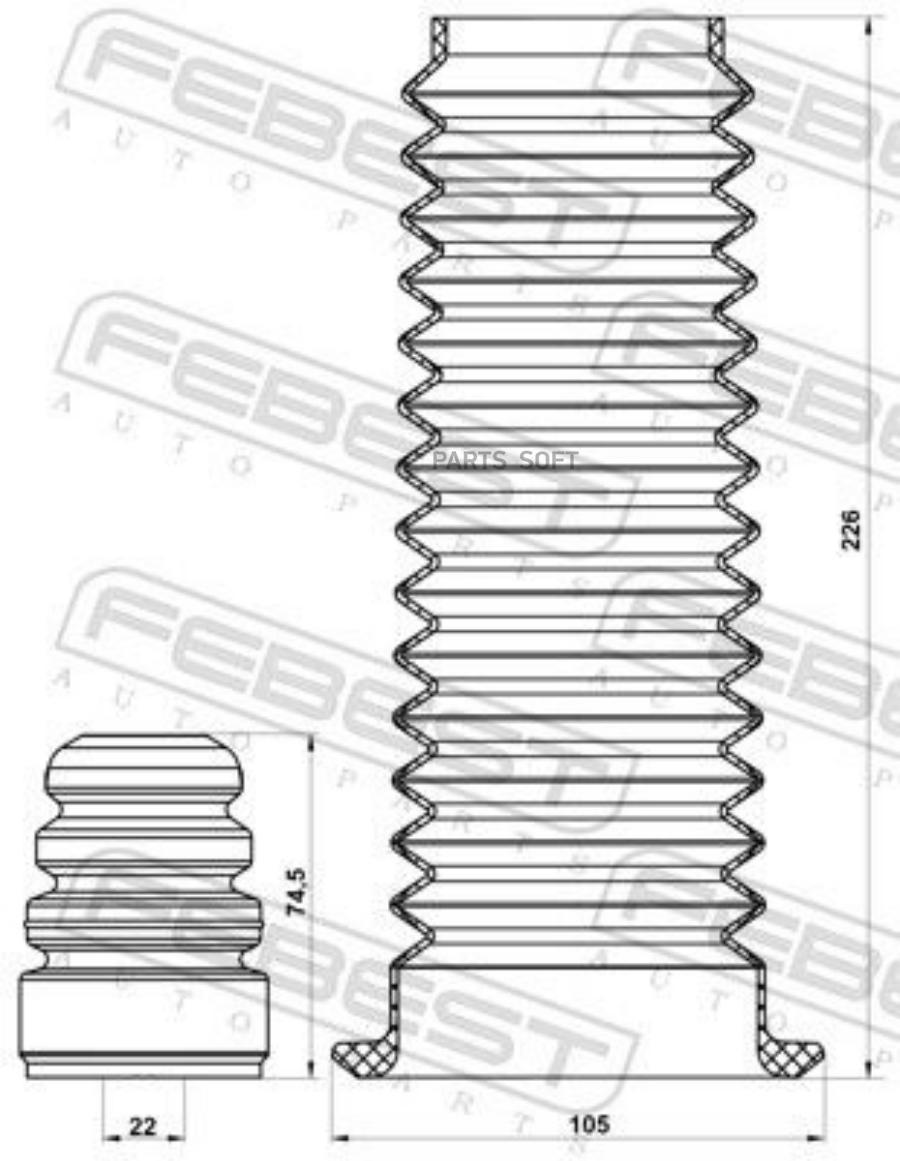 Пыльник передн амортизатора с отбойником комплект ford fiesta cb1 2008- fdshb-fstviif-kit
Пыльник передн амортизатора с отбойником комплект ford fiesta cb1 2008- fdshb-fstviif-kit