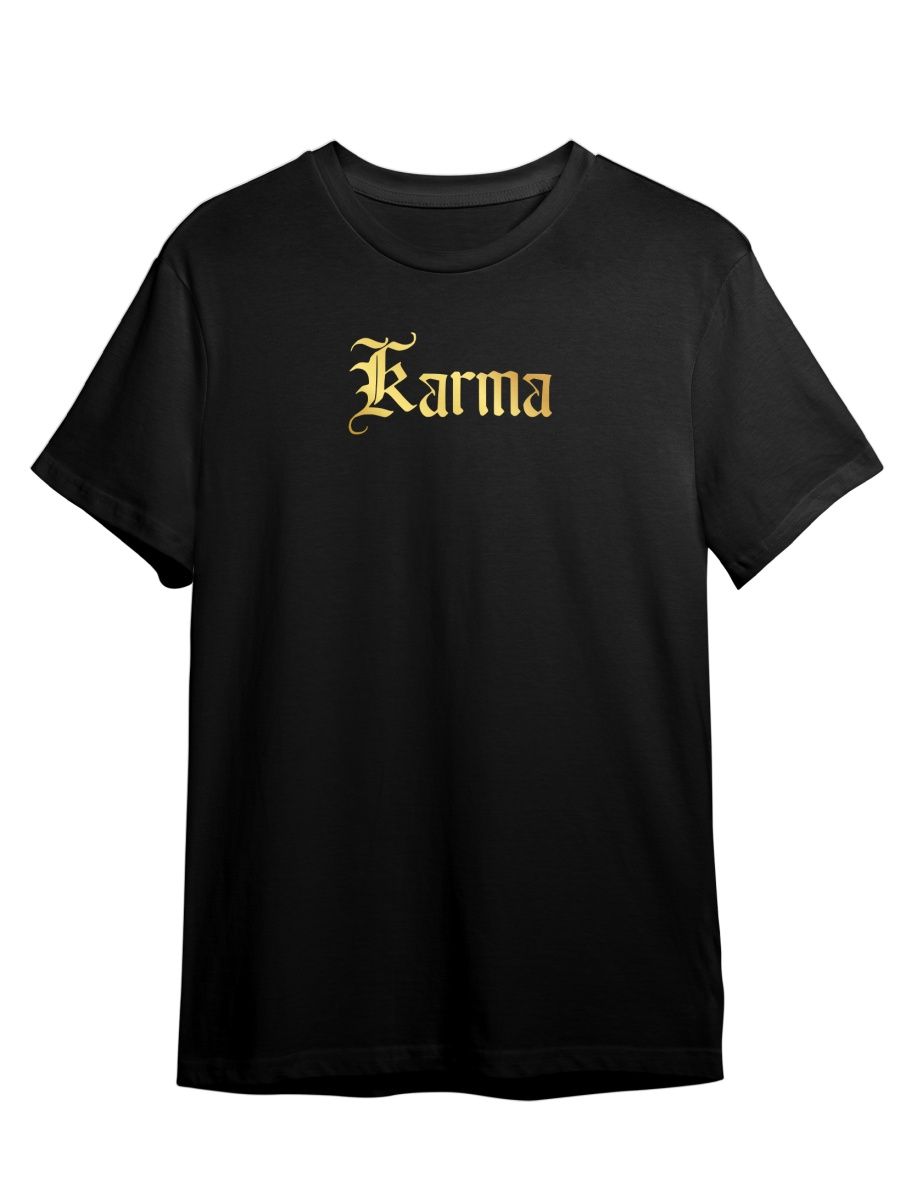 Футболка унисекс Каждому Своё Karma/Карма/Готика STGO5ZG черная 3XL, Черный, "Karma/Карма/Готика" STGO5ZG
Футболка унисекс Каждому Своё Karma/Карма/Готика STGO5ZG черная 3XL, Черный, "Karma/Карма/Готика" STGO5ZG