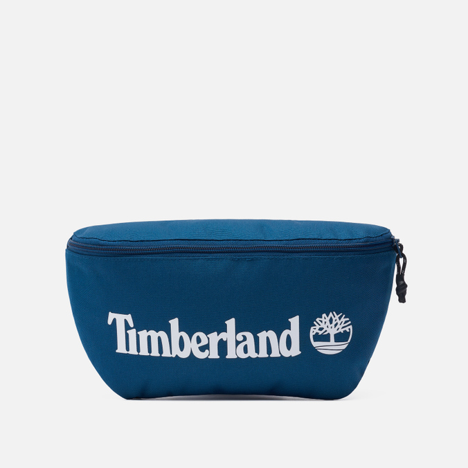 фото Поясная сумка унисекс timberland logo sling синяя