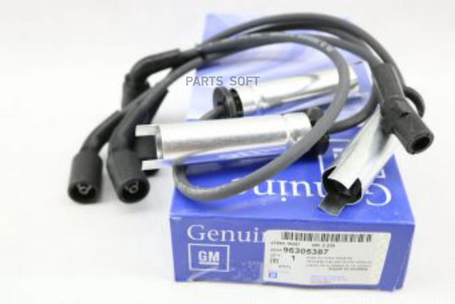 GENERAL MOTORS 96305387 Провод высоковольтный CHEVROLET: AVEO+KALOS(T200) 2003-2008, LANOS
GENERAL MOTORS 96305387 Провод высоковольтный CHEVROLET: AVEO+KALOS(T200) 2003-2008, LANOS