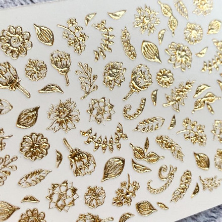 Набор, Anna Tkacheva, 3D-слайдер Crystal Gold №179 «Цветочки. Веточки», 2 шт., Золотистый
Набор, Anna Tkacheva, 3D-слайдер Crystal Gold №179 «Цветочки. Веточки», 2 шт., Золотистый