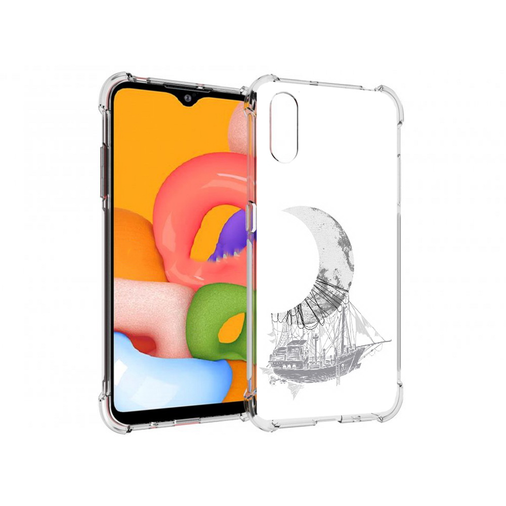 Чехол MyPads Tocco для Samsung Galaxy A01 черно белый корабль полумесяц (PT144711.509.684), Прозрачный, Tocco
Чехол MyPads Tocco для Samsung Galaxy A01 черно белый корабль полумесяц (PT144711.509.684), Прозрачный, Tocco