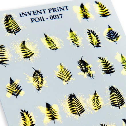Набор, iNVENT PRiNT, Фольгированный слайдер «Веточки. Листья» №FOiL-017, 3 шт., Золотистый;черный
Набор, iNVENT PRiNT, Фольгированный слайдер «Веточки. Листья» №FOiL-017, 3 шт., Золотистый;черный
