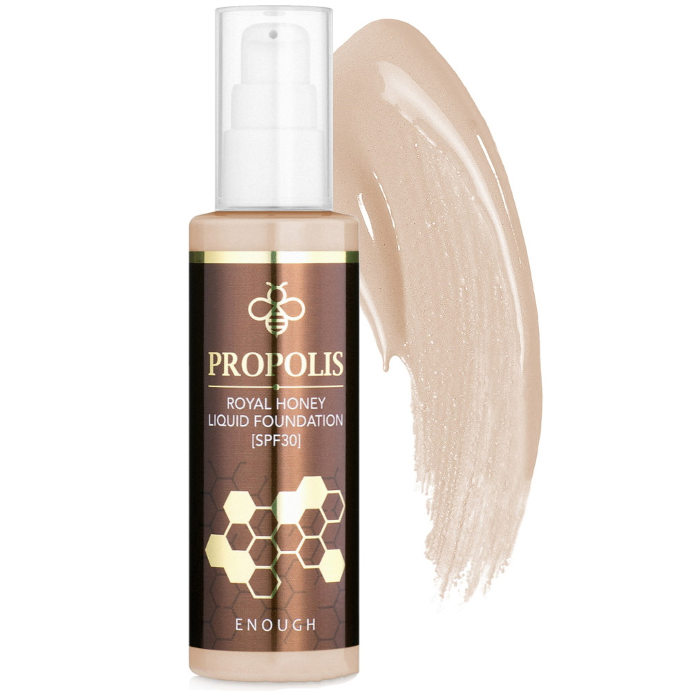 Тональный крем с прополисом, Enough PropolisRoyalHoneyLiquidFoundationSPF3, 100мл #13, Enough Питательный тональный крем с прополисом, PropolisRoyalHoneyLiquidFoundationSPF3, 100мл #13
Тональный крем с прополисом, Enough PropolisRoyalHoneyLiquidFoundationSPF3, 100мл #13, Enough Питательный тональный крем с прополисом, PropolisRoyalHoneyLiquidFoundationSPF3, 100мл #13