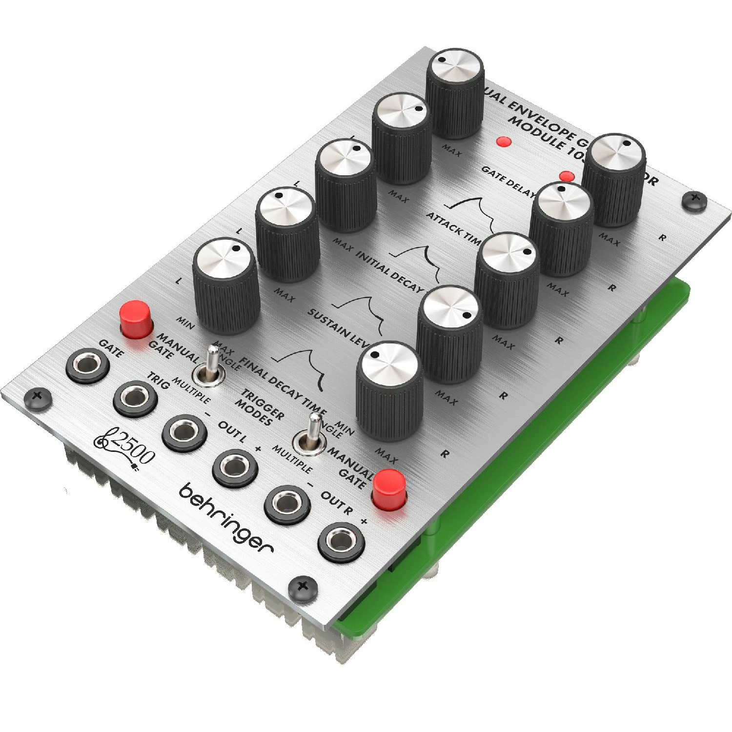 Модульный синтезатор Behringer DUAL ENVELOPE GENERATOR MODULE 1033, DUAL ENVELOPE GENERATOR MODULE 1033
Модульный синтезатор Behringer DUAL ENVELOPE GENERATOR MODULE 1033, DUAL ENVELOPE GENERATOR MODULE 1033