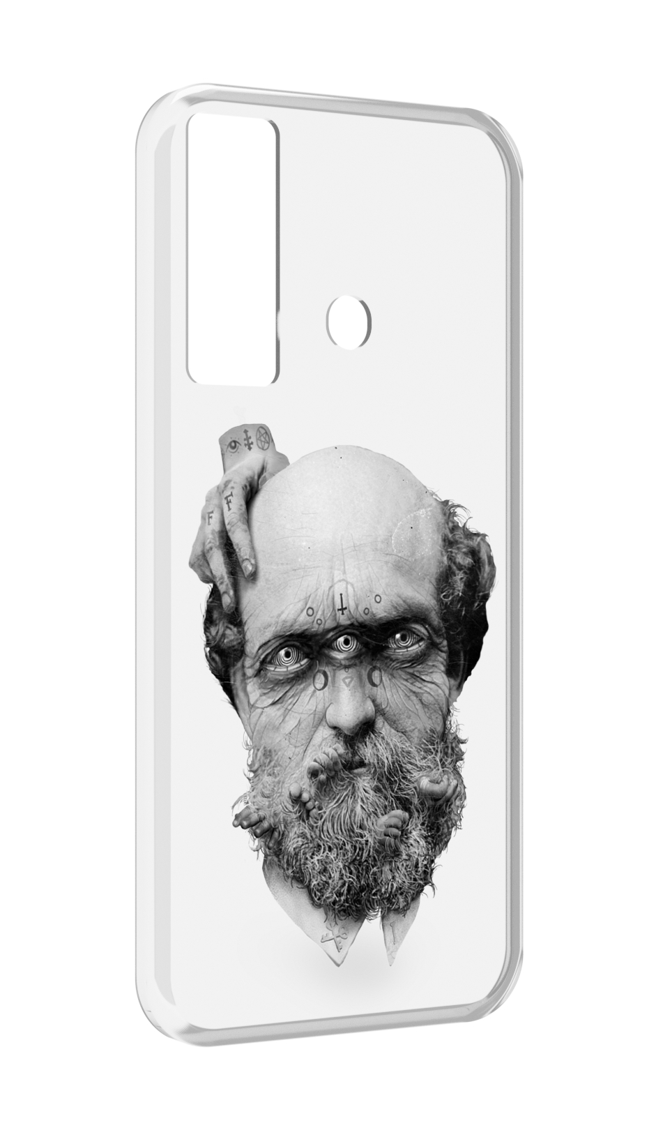 Чехол MyPads страшный бородатый мужчина абстракция для Tecno Camon 17, Прозрачный, Tocco
Чехол MyPads страшный бородатый мужчина абстракция для Tecno Camon 17, Прозрачный, Tocco