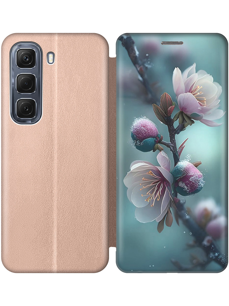 Чехол-книжка на Infinix Hot 50 4G с принтом "Распускающиеся бутоны" золотой, Золотистый;белый;голубой, 786718721
Чехол-книжка на Infinix Hot 50 4G с принтом "Распускающиеся бутоны" золотой, Золотистый;белый;голубой, 786718721