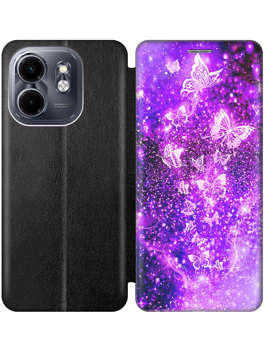 Чехол-книжка на Infinix Hot 50i/Smart 9 с принтом "Фиолетовые бабочки" черный, Черный;фиолетовый, 786719321
Чехол-книжка на Infinix Hot 50i/Smart 9 с принтом "Фиолетовые бабочки" черный, Черный;фиолетовый, 786719321