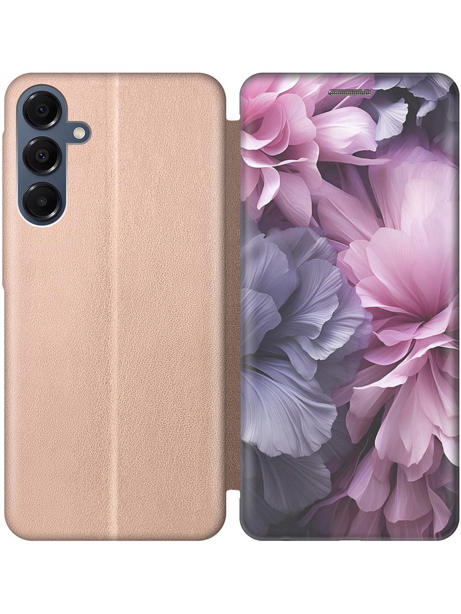 Чехол-книжка на Samsung Galaxy A16 с принтом "Розово-фиолетовые цветы" золотой, Золотистый;розовый;фиолетовый, 786721721
Чехол-книжка на Samsung Galaxy A16 с принтом "Розово-фиолетовые цветы" золотой, Золотистый;розовый;фиолетовый, 786721721