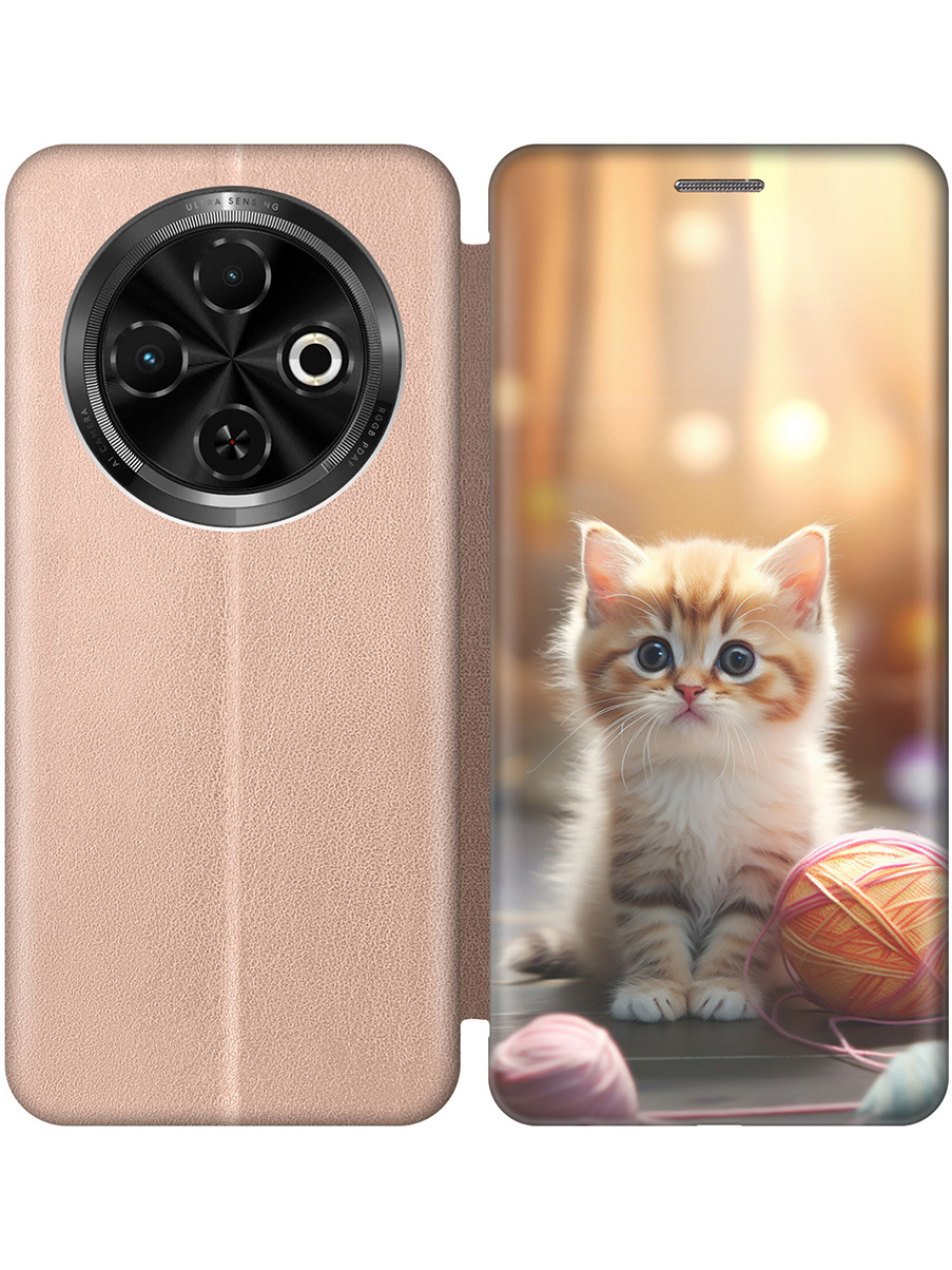Чехол-книжка на Tecno Spark 30C с принтом "Котик и нитки" золотой, Золотистый;белый;желтый;розовый, 786716311
Чехол-книжка на Tecno Spark 30C с принтом "Котик и нитки" золотой, Золотистый;белый;желтый;розовый, 786716311