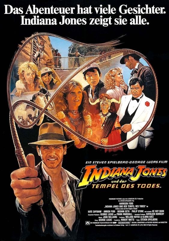 Постер к фильму "Индиана Джонс и Храм судьбы" (Indiana Jones and the Temple of Doom) Ориги
Постер к фильму "Индиана Джонс и Храм судьбы" (Indiana Jones and the Temple of Doom) Ориги