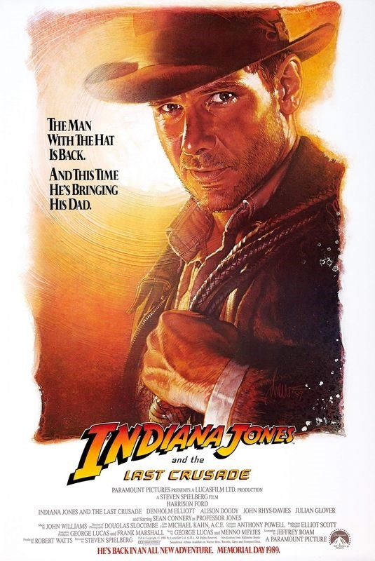Постер к фильму "Индиана Джонс и последний крестовый поход" (Indiana Jones and the Last Cr
Постер к фильму "Индиана Джонс и последний крестовый поход" (Indiana Jones and the Last Cr