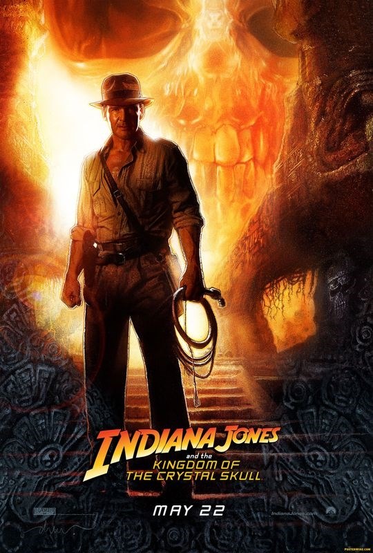 Постер к фильму "Индиана Джонс и Королевство хрустального черепа" (Indiana Jones and the K
Постер к фильму "Индиана Джонс и Королевство хрустального черепа" (Indiana Jones and the K