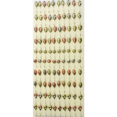 фото Мормышка металлическая паяная aqua №37, крючок №10 (100 штук на плойке)