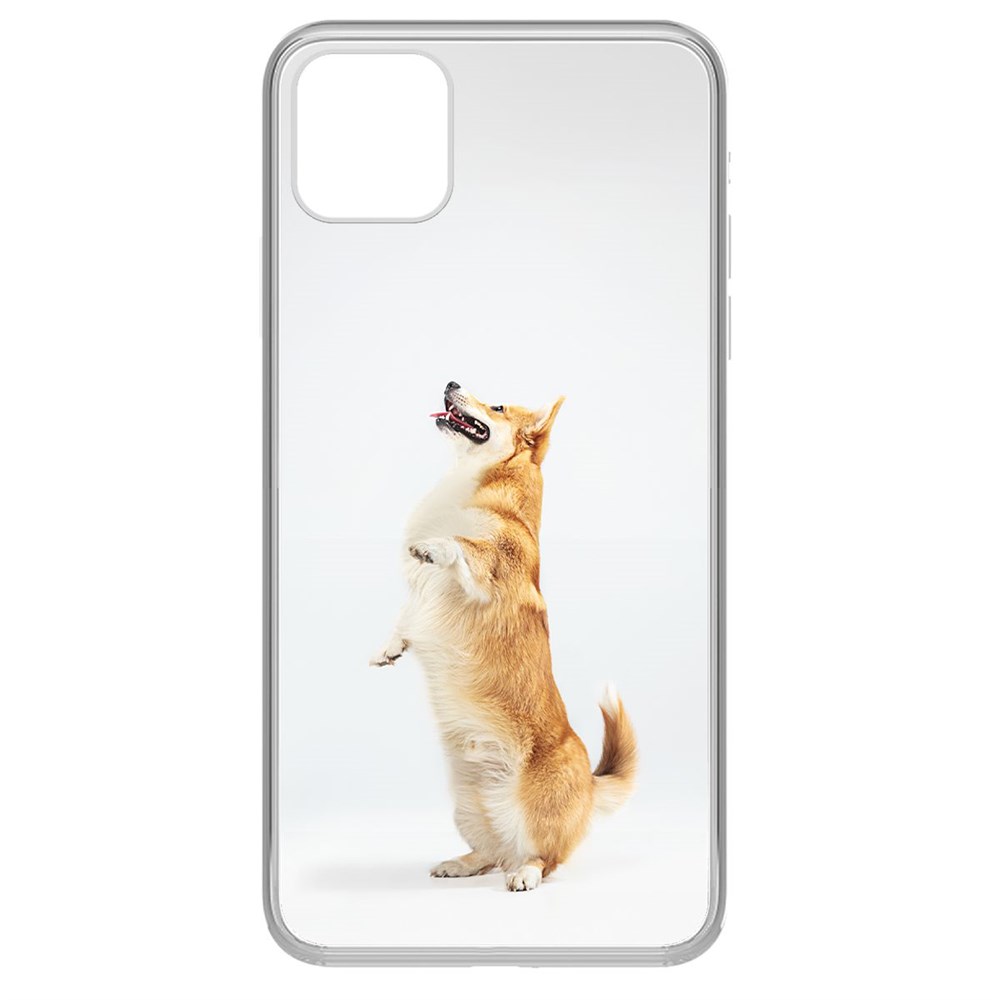 Чехол-накладка Krutoff Clear Case Корги готов служить для iPhone 11 Pro Max, Прозрачный
Чехол-накладка Krutoff Clear Case Корги готов служить для iPhone 11 Pro Max, Прозрачный