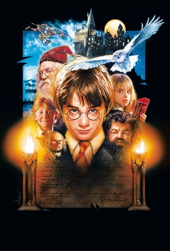 Постер к фильму "Гарри Поттер и философский камень" (Harry Potter and the Sorcerer's Stone
Постер к фильму "Гарри Поттер и философский камень" (Harry Potter and the Sorcerer's Stone
