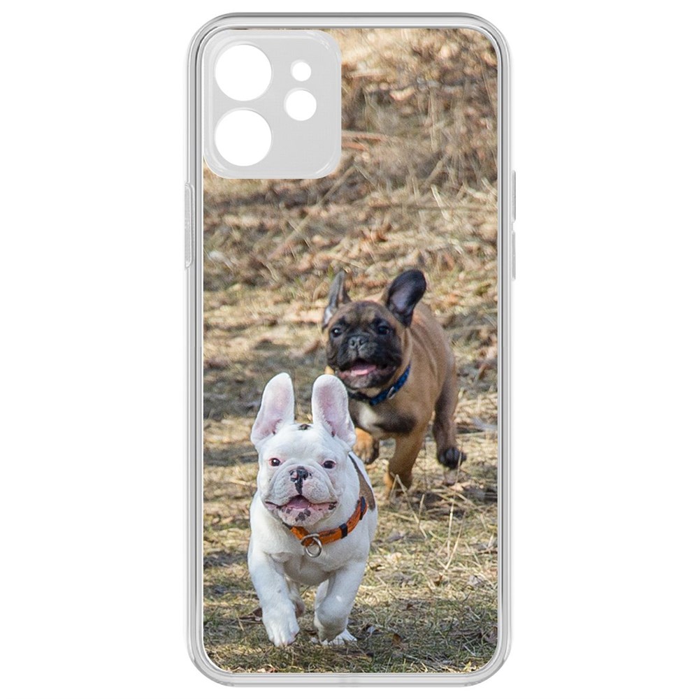 Чехол-накладка Krutoff Clear Case Догонялки для iPhone 12 с защитой камеры, Прозрачный
Чехол-накладка Krutoff Clear Case Догонялки для iPhone 12 с защитой камеры, Прозрачный