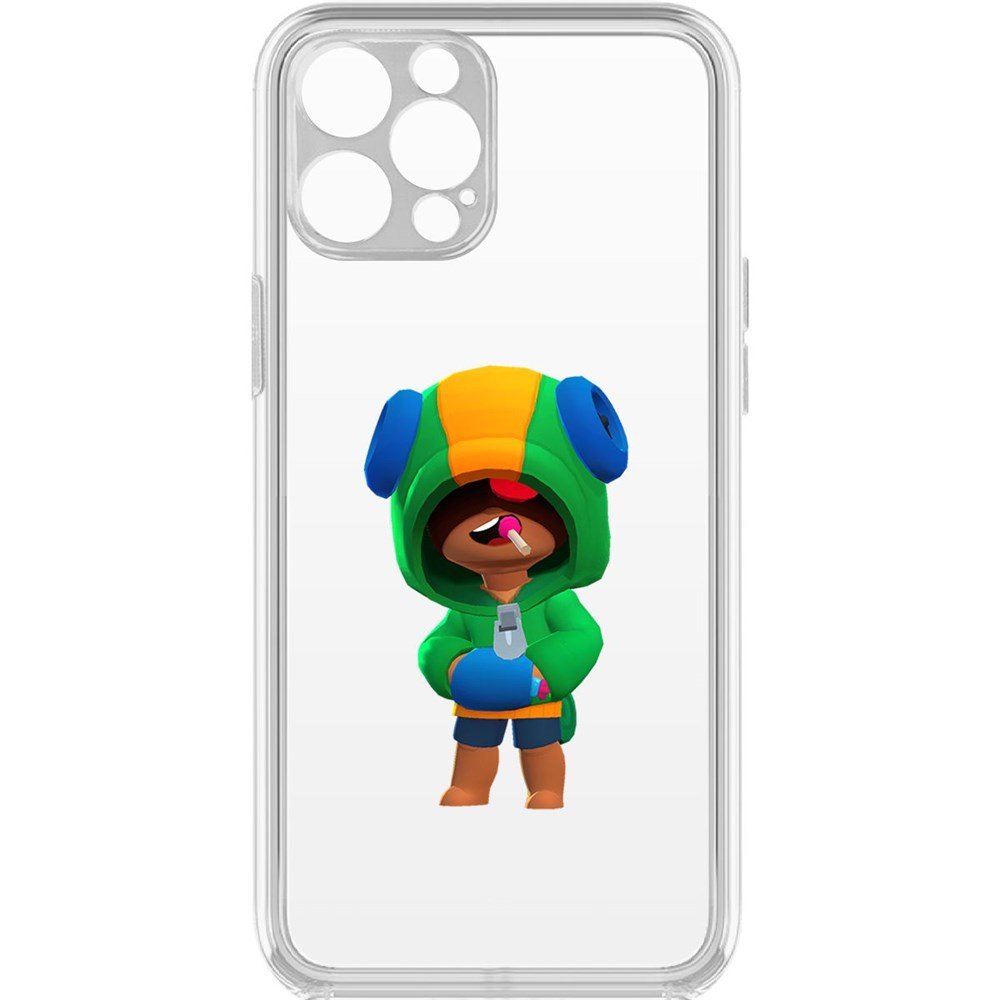 Чехол-накладка Krutoff Clear Case Brawl Stars-Леон для iPhone 12 Pro с защитой камеры, Прозрачный
Чехол-накладка Krutoff Clear Case Brawl Stars-Леон для iPhone 12 Pro с защитой камеры, Прозрачный