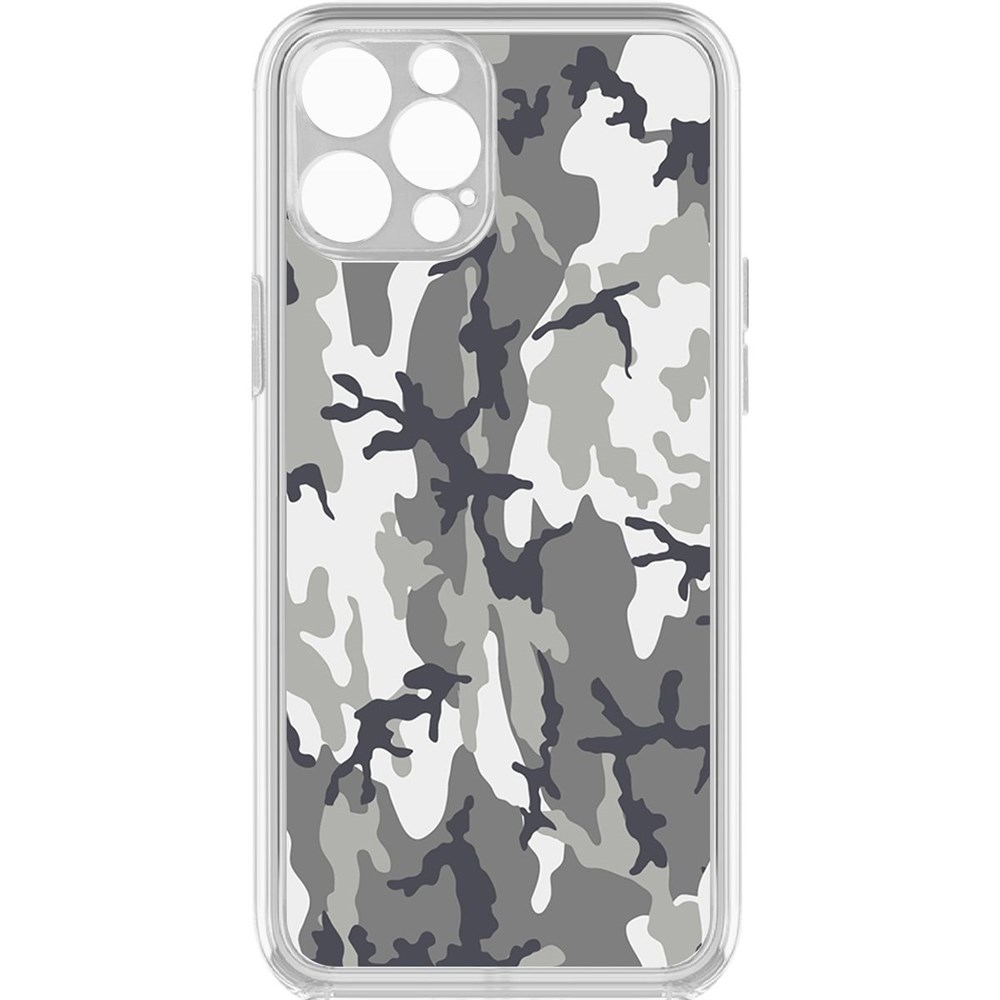 Чехол-накладка Krutoff Clear Case Камуфляж серый для iPhone 12 Pro с защитой камеры, Прозрачный
Чехол-накладка Krutoff Clear Case Камуфляж серый для iPhone 12 Pro с защитой камеры, Прозрачный