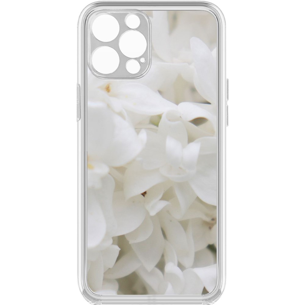 Чехол-накладка Krutoff Clear Case Белые лилии для iPhone 12 Pro с защитой камеры, Прозрачный
Чехол-накладка Krutoff Clear Case Белые лилии для iPhone 12 Pro с защитой камеры, Прозрачный