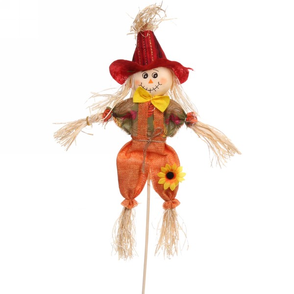 Садовая фигура Пугало Степа 28 х 38 см, Разноцветный 
Садовая фигура Пугало Степа 28 х 38 см, Разноцветный