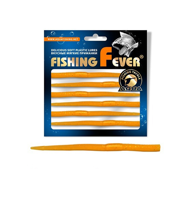 Червь AQUA FishingFever EEL, длина - 12,0cm, вес - 3,0g, упаковка 6 шт, WH04, 1 упаковка., Оранжевый, Fishing Fever Eeel
Червь AQUA FishingFever EEL, длина - 12,0cm, вес - 3,0g, упаковка 6 шт, WH04, 1 упаковка., Оранжевый, Fishing Fever Eeel