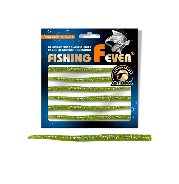 Червь AQUA FishingFever EEL, длина - 12,0cm, вес - 3,0g, упаковка 6 шт, WH06, 1 упаковка., Зеленый, Fishing Fever Eeel
Червь AQUA FishingFever EEL, длина - 12,0cm, вес - 3,0g, упаковка 6 шт, WH06, 1 упаковка., Зеленый, Fishing Fever Eeel