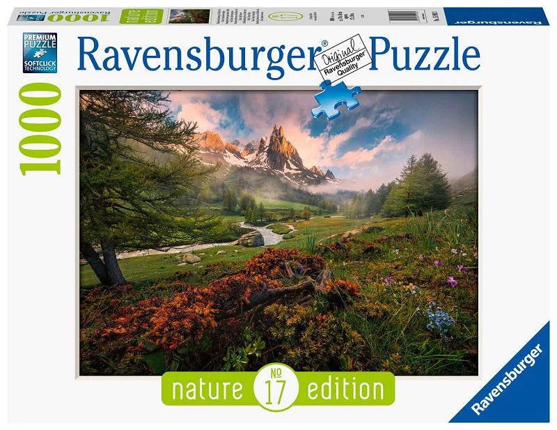 Пазл Ravensburger 1000 Природа. Долина Валле-де-ла-Кларе в Французских Альпах, арт.15993
Пазл Ravensburger 1000 Природа. Долина Валле-де-ла-Кларе в Французских Альпах, арт.15993