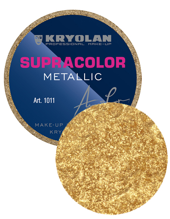 Грим кремообразный на жировой основе металлик/Supracolor Metallic 8 мл. (Цв: Gold), Золотистый
Грим кремообразный на жировой основе металлик/Supracolor Metallic 8 мл. (Цв: Gold), Золотистый