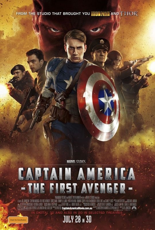 Постер к фильму "Первый мститель" (Captain America The First Avenger) Оригинальный 68,6x10
Постер к фильму "Первый мститель" (Captain America The First Avenger) Оригинальный 68,6x10