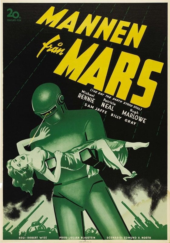 Постер к фильму "День, когда остановилась Земля" (The Day the Earth Stood Still) Оригиналь
Постер к фильму "День, когда остановилась Земля" (The Day the Earth Stood Still) Оригиналь