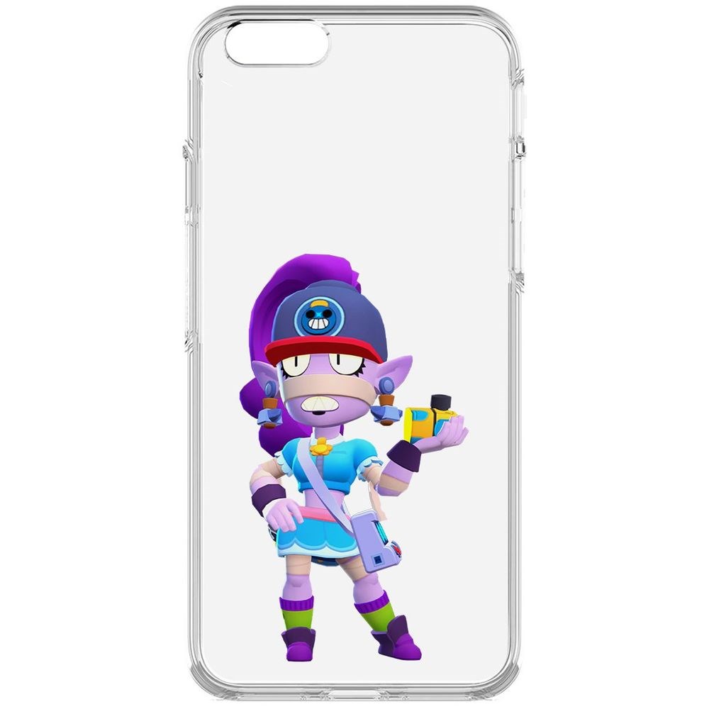 Чехол-накладка Krutoff Clear Case Brawl Stars-Суперфанатка Эмз для iPhone 6S, Прозрачный
Чехол-накладка Krutoff Clear Case Brawl Stars-Суперфанатка Эмз для iPhone 6S, Прозрачный