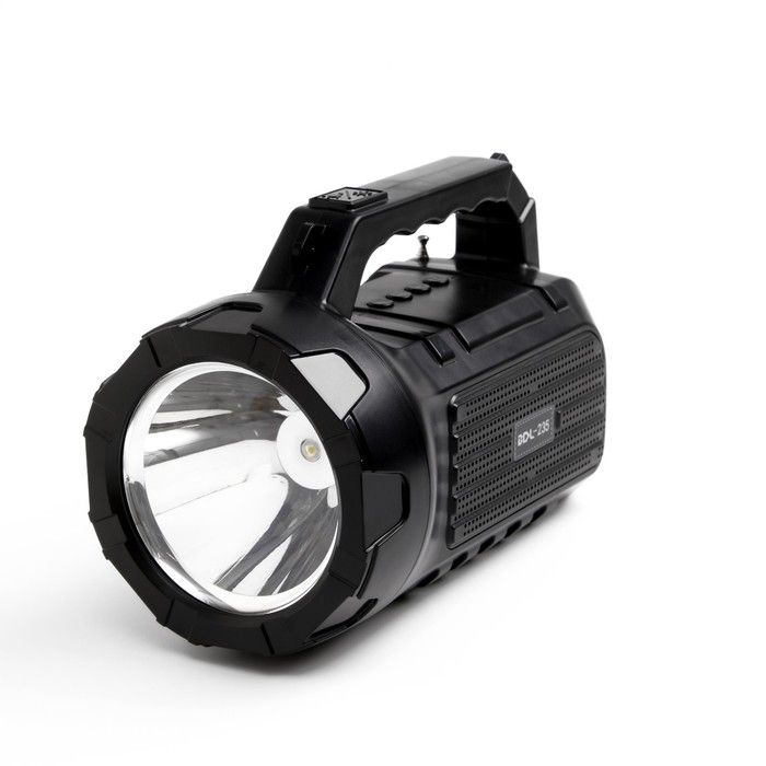 Фонарь аккумуляторный, 10 Вт, 1200 мАч, IPX5, Bluetooth, AUX, USB, радио, солнечная батаре, Черный
Фонарь аккумуляторный, 10 Вт, 1200 мАч, IPX5, Bluetooth, AUX, USB, радио, солнечная батаре, Черный