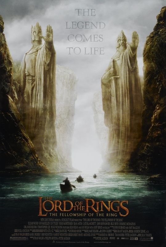 Постер к фильму "Властелин колец: Братство кольца" (The Lord of the Rings The Fellowship o
Постер к фильму "Властелин колец: Братство кольца" (The Lord of the Rings The Fellowship o